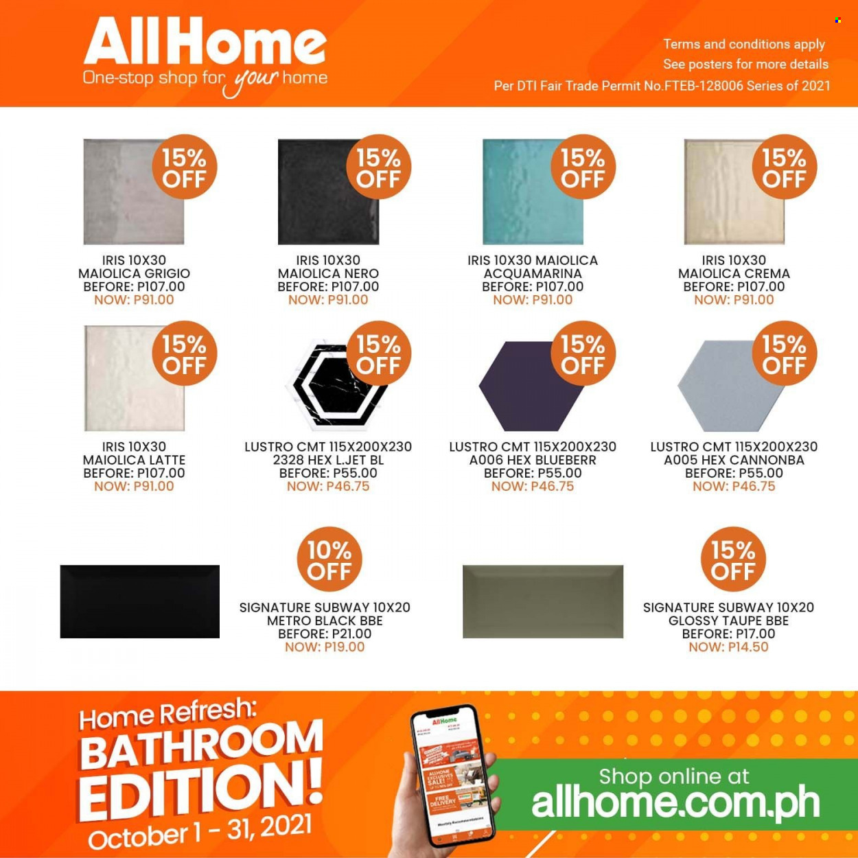 AllHome offer  - 1.10.2021 - 31.10.2021. Page 2.