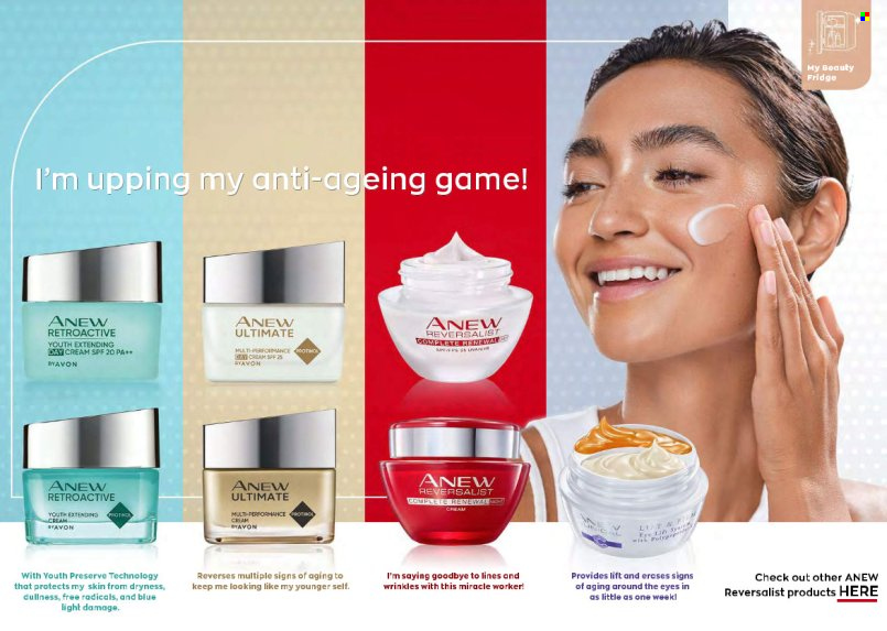 thumbnail - Avon offer  - Sales products - Avon, Anew. Page 21.