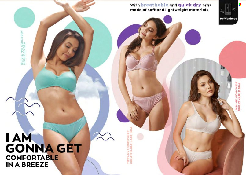 Avon offer  - Sales products - quick dry, bra. Page 27.
