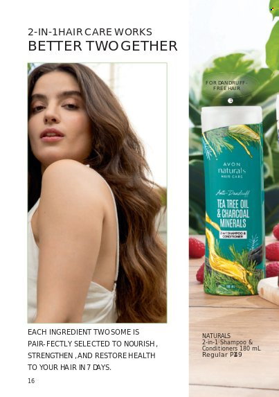 thumbnail - Avon offer  - 1.10.2021 - 31.10.2021 - Sales products - shampoo, Avon, tea tree oil. Page 18.