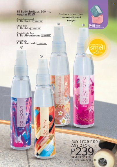 thumbnail - Avon offer  - 1.10.2021 - 31.10.2021 - Sales products - Be Romantic. Page 31.