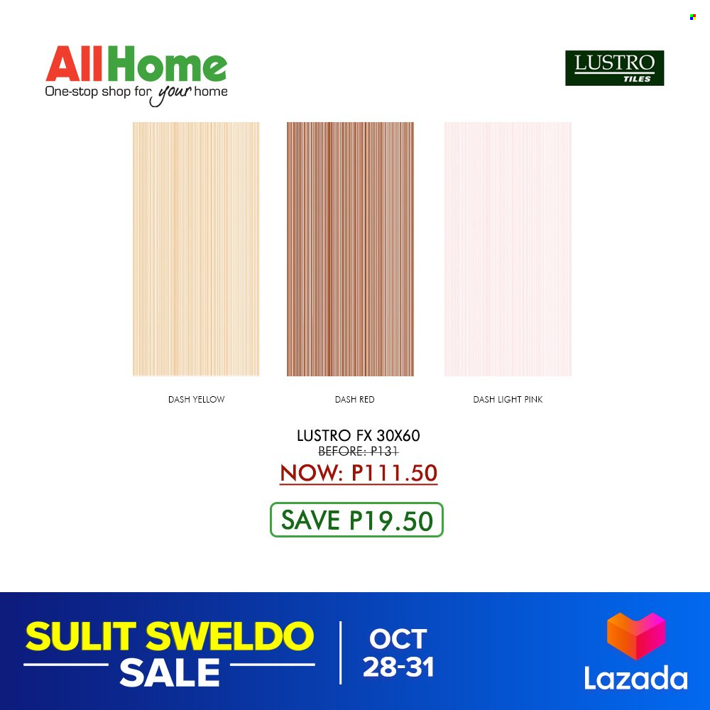 AllHome offer  - 28.10.2021 - 31.10.2021. Page 12.