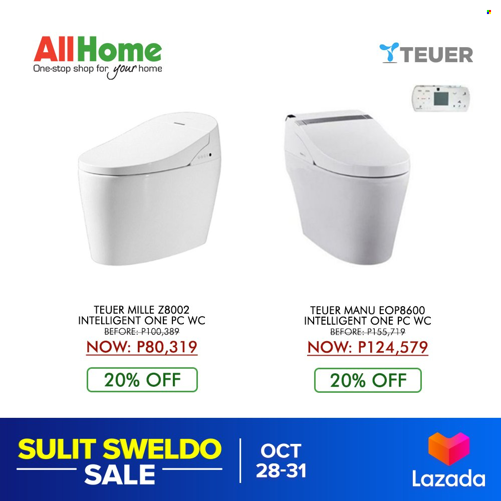 AllHome offer  - 28.10.2021 - 31.10.2021. Page 26.
