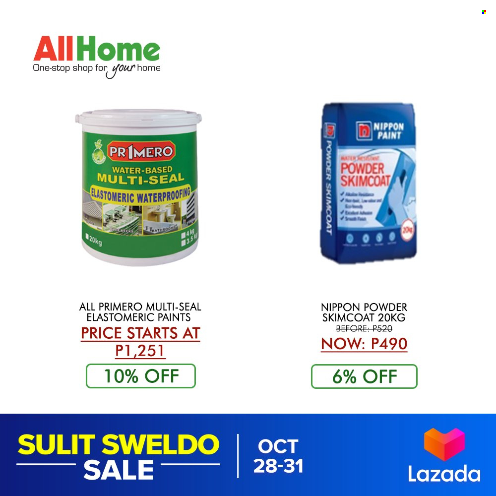 AllHome offer  - 28.10.2021 - 31.10.2021. Page 35.