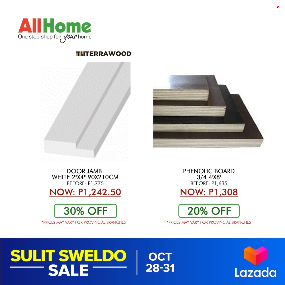 thumbnail - AllHome offer  - 28.10.2021 - 31.10.2021 - Sales products - door. Page 42.