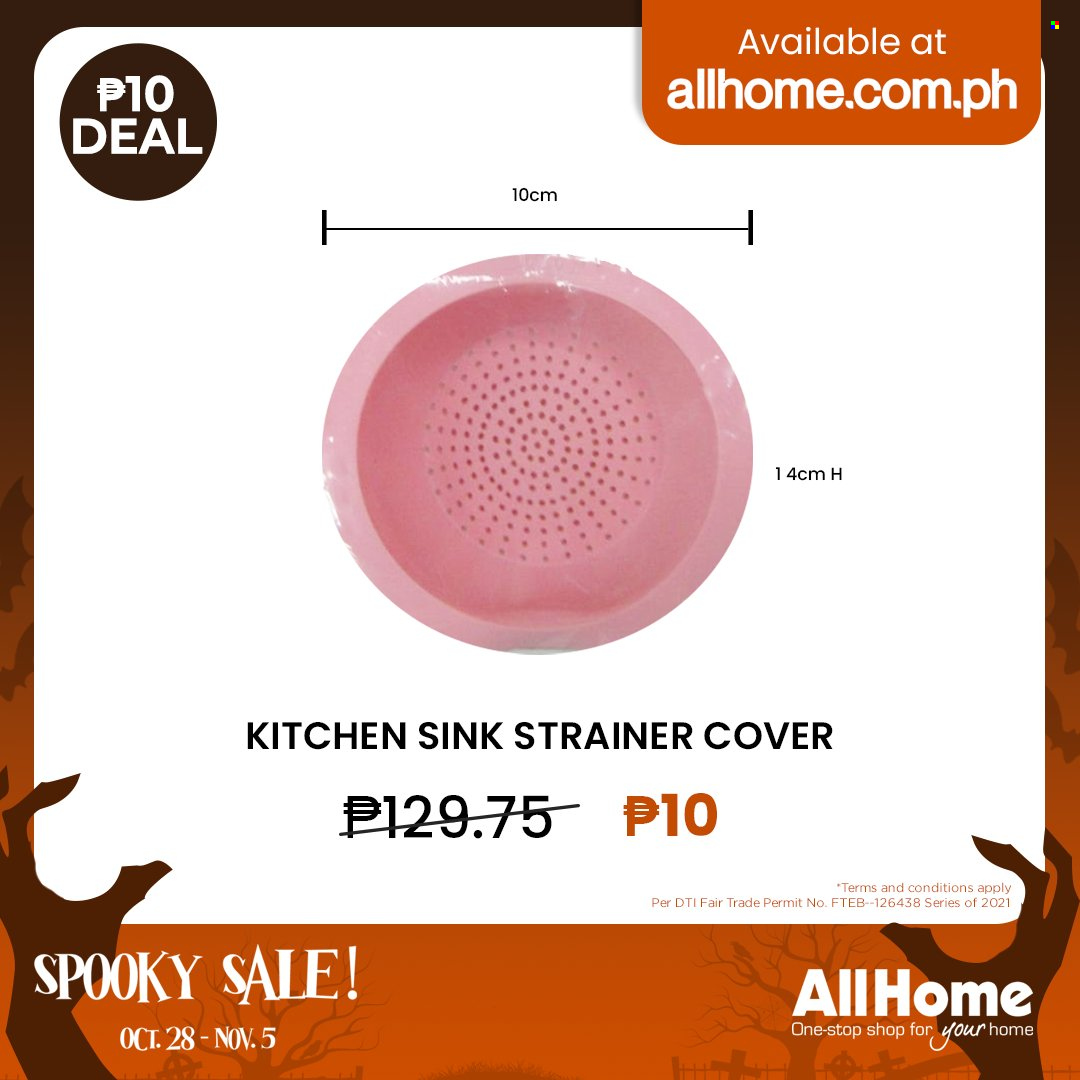 thumbnail - AllHome offer  - 28.10.2021 - 5.11.2021 - Sales products - sink. Page 26.