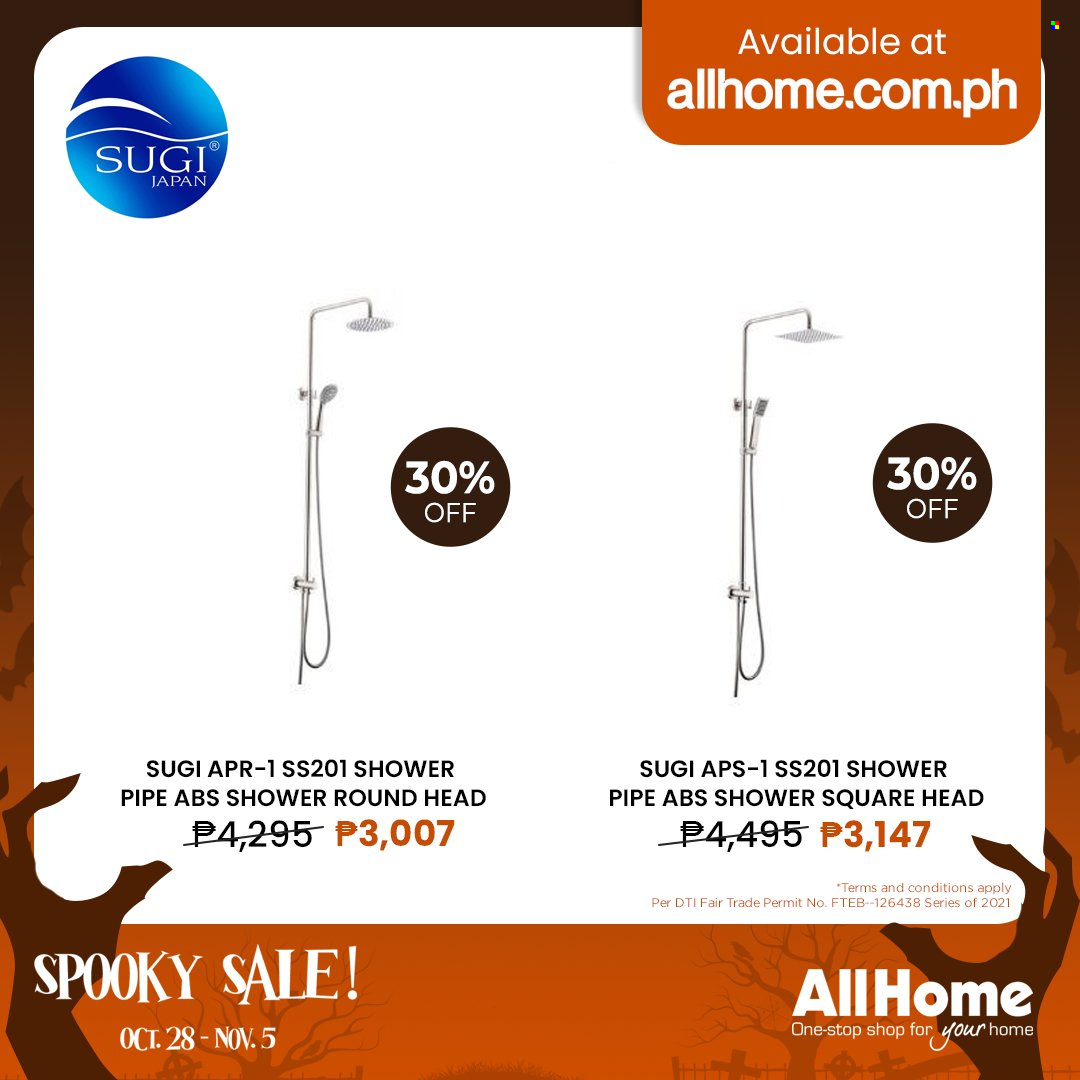 AllHome offer  - 28.10.2021 - 5.11.2021 - Sales products - pipe. Page 38.