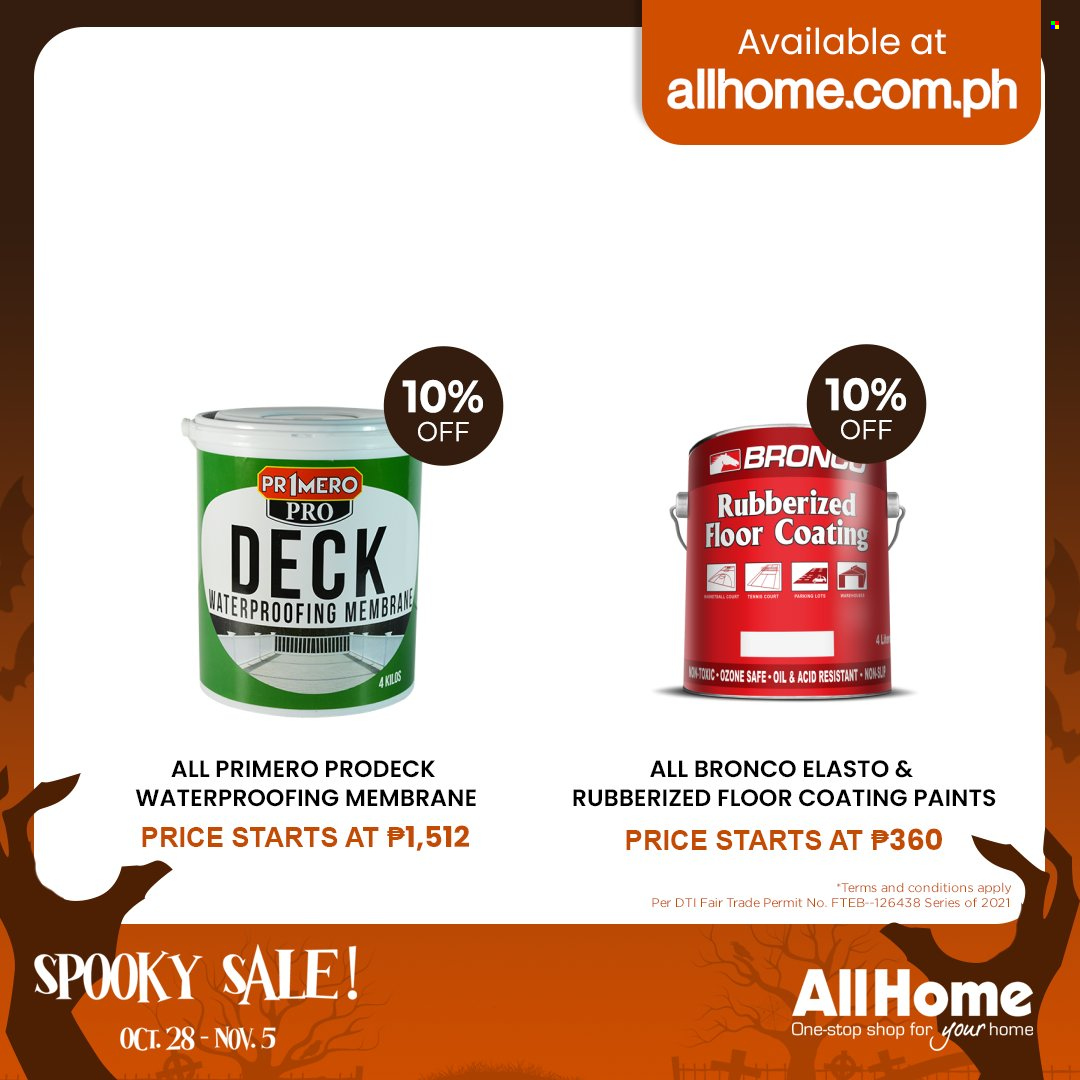 AllHome offer  - 28.10.2021 - 5.11.2021 - Sales products - oil. Page 47.