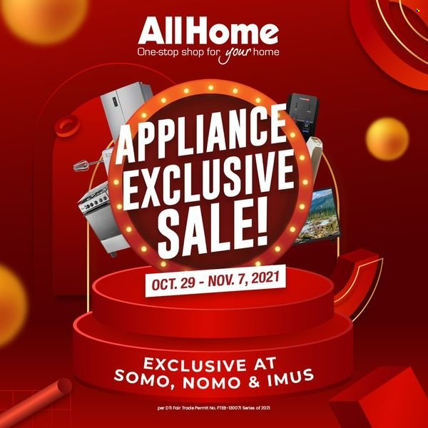 AllHome offer  - 29.10.2021 - 7.11.2021. Page 1.