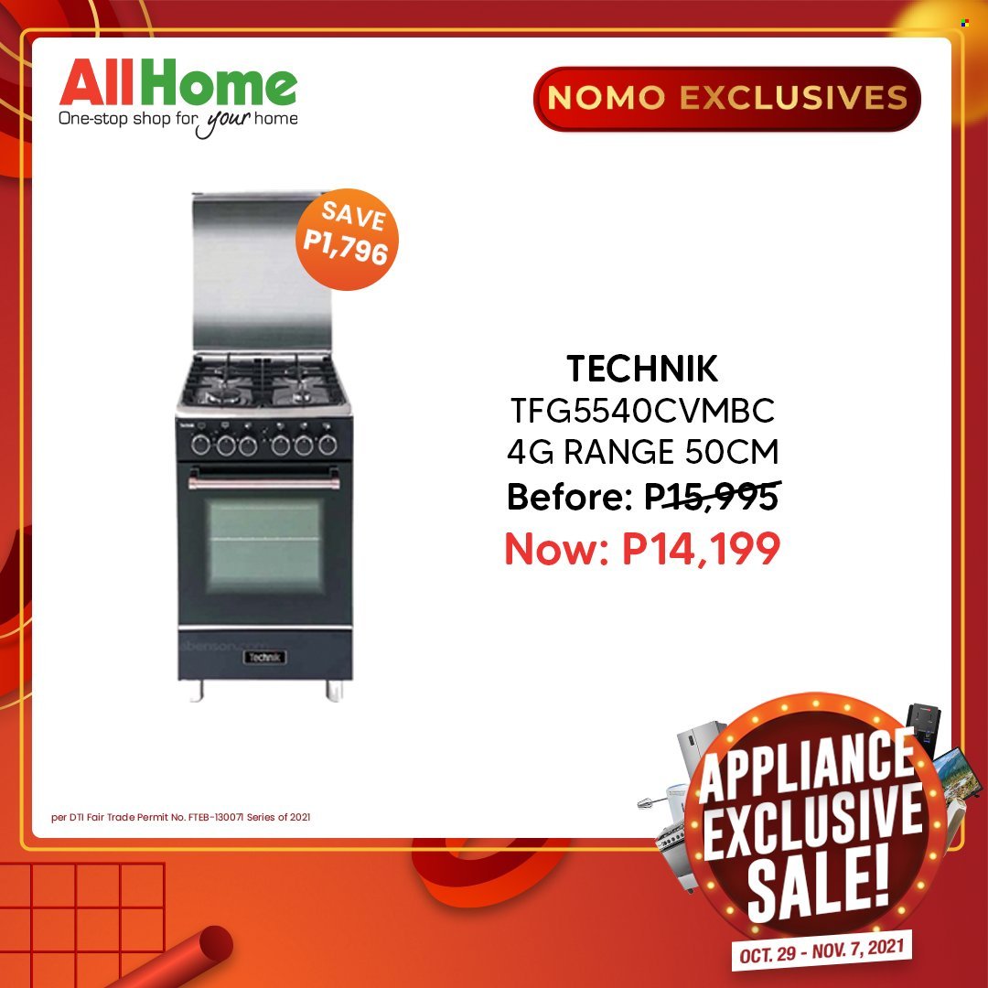 AllHome offer  - 29.10.2021 - 7.11.2021. Page 10.