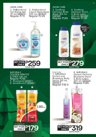 thumbnail - Avon offer  - Sales products - hand soap, Avon, hand wash, soap. Page 30.