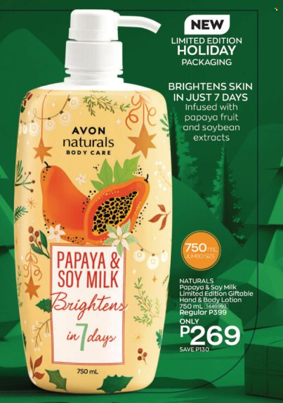 thumbnail - Avon offer  - 1.11.2021 - 30.11.2021 - Sales products - Avon, body lotion. Page 3.
