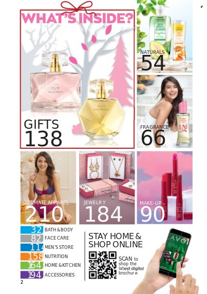thumbnail - Avon offer  - 1.11.2021 - 30.11.2021 - Sales products - fragrance, makeup. Page 2.