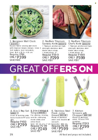 thumbnail - Avon offer  - 1.11.2021 - 30.11.2021 - Sales products - knife. Page 178.