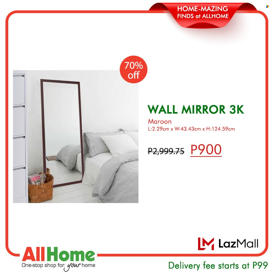 AllHome offer  - Sales products - mirror. Page 1.