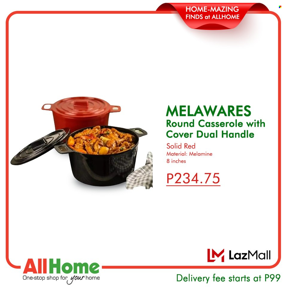 thumbnail - AllHome offer  - Sales products - casserole. Page 3.