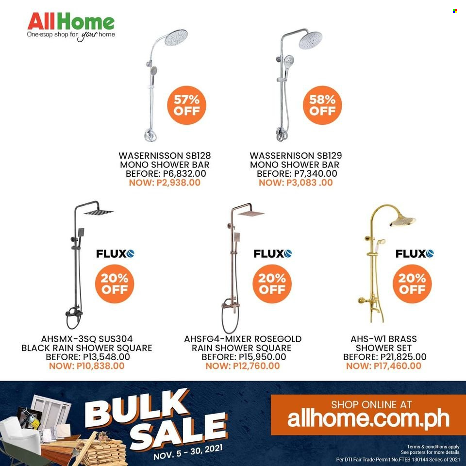 AllHome offer  - 5.11.2021 - 30.11.2021 - Sales products - mixer. Page 6.