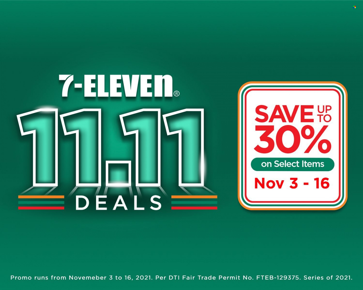 thumbnail - 7 Eleven offer - 3.11.2021 - 16.11.2021.