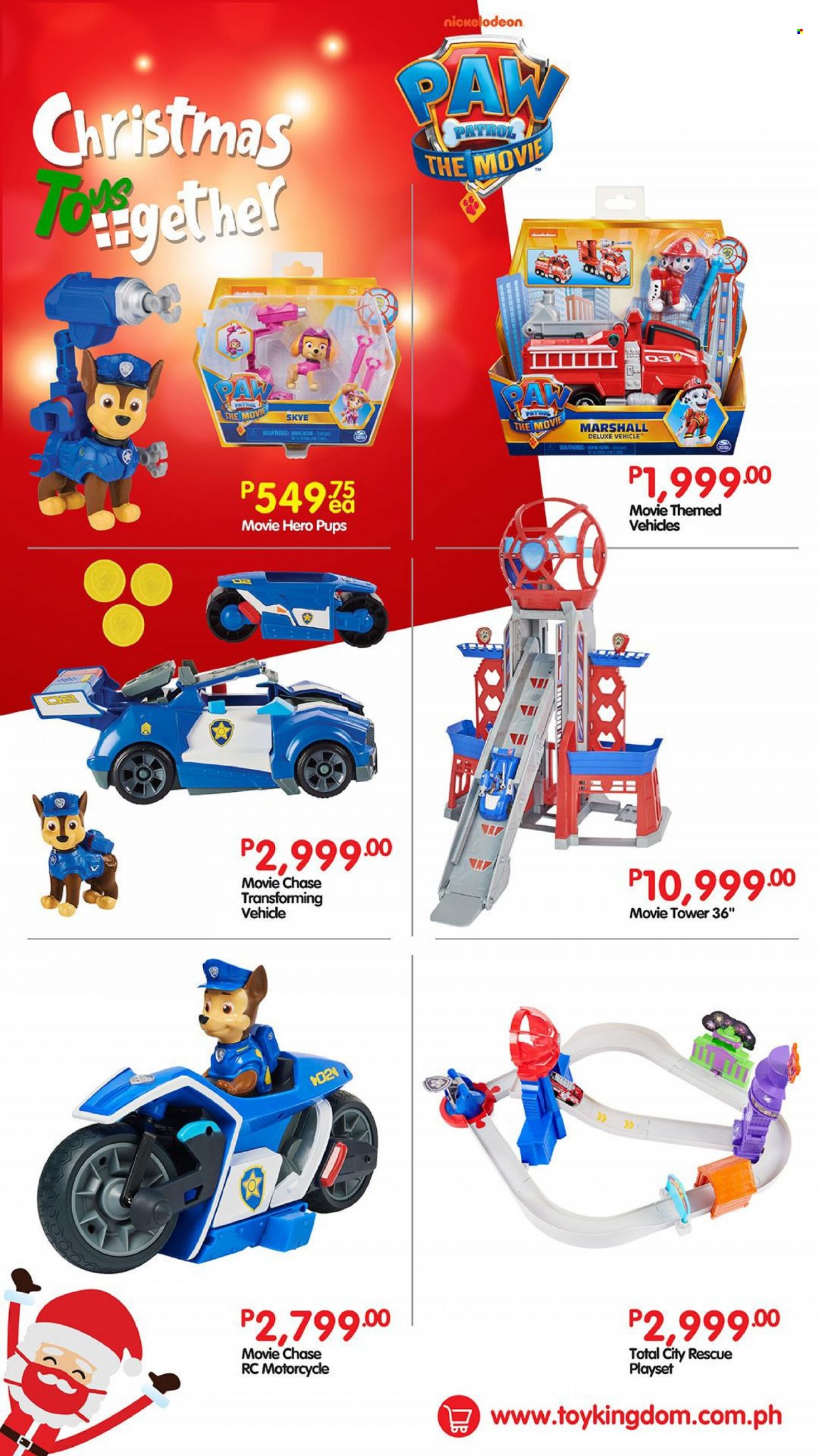 thumbnail - Toy Kingdom offer  - Sales products - pan, Marshall, play set, vehicle, motorcycle. Page 51.