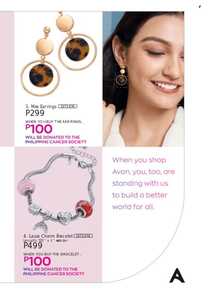 thumbnail - Avon offer  - 1.12.2021 - 31.12.2021 - Sales products - Avon, bracelet, earrings. Page 87.