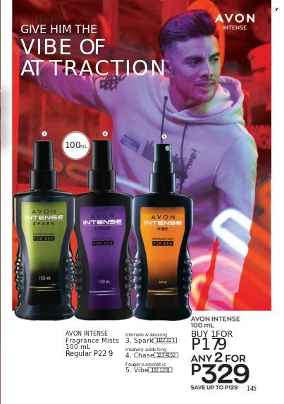 thumbnail - Avon offer  - 1.12.2021 - 31.12.2021 - Sales products - Avon, fragrance. Page 143.