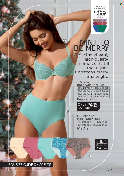 thumbnail - Avon offer  - 1.12.2021 - 31.12.2021 - Sales products - bra. Page 215.