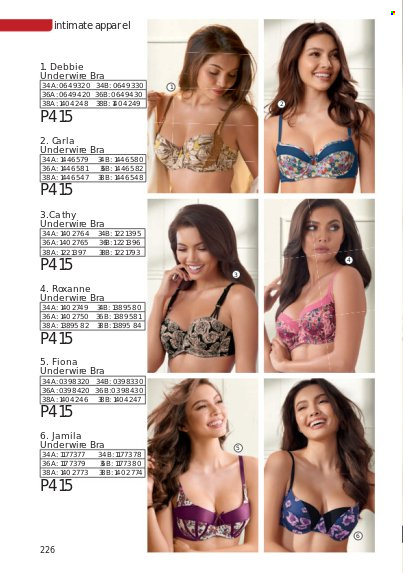 thumbnail - Avon offer  - 1.12.2021 - 31.12.2021 - Sales products - bra. Page 224.