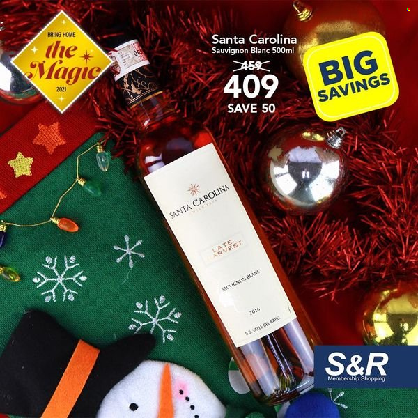 thumbnail - S&R Membership Shopping offer  - Sales products - Santa, white wine, wine, Sauvignon Blanc. Page 2.