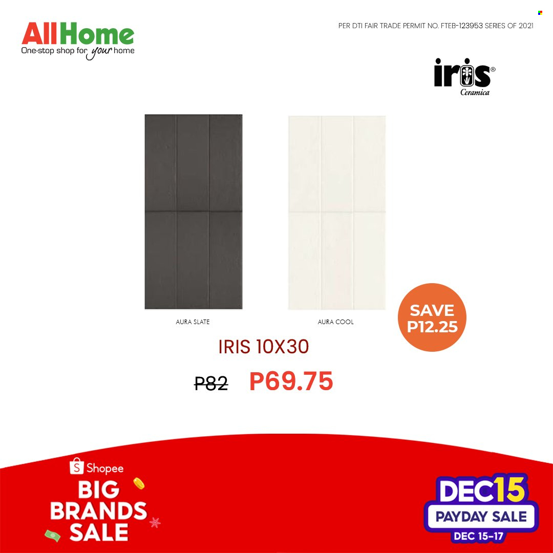 AllHome offer  - 15.12.2021 - 17.12.2021. Page 32.