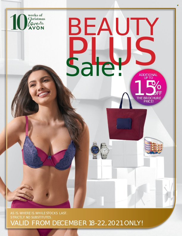 thumbnail - Avon offer  - 18.12.2021 - 22.12.2021 - Sales products - Avon. Page 1.
