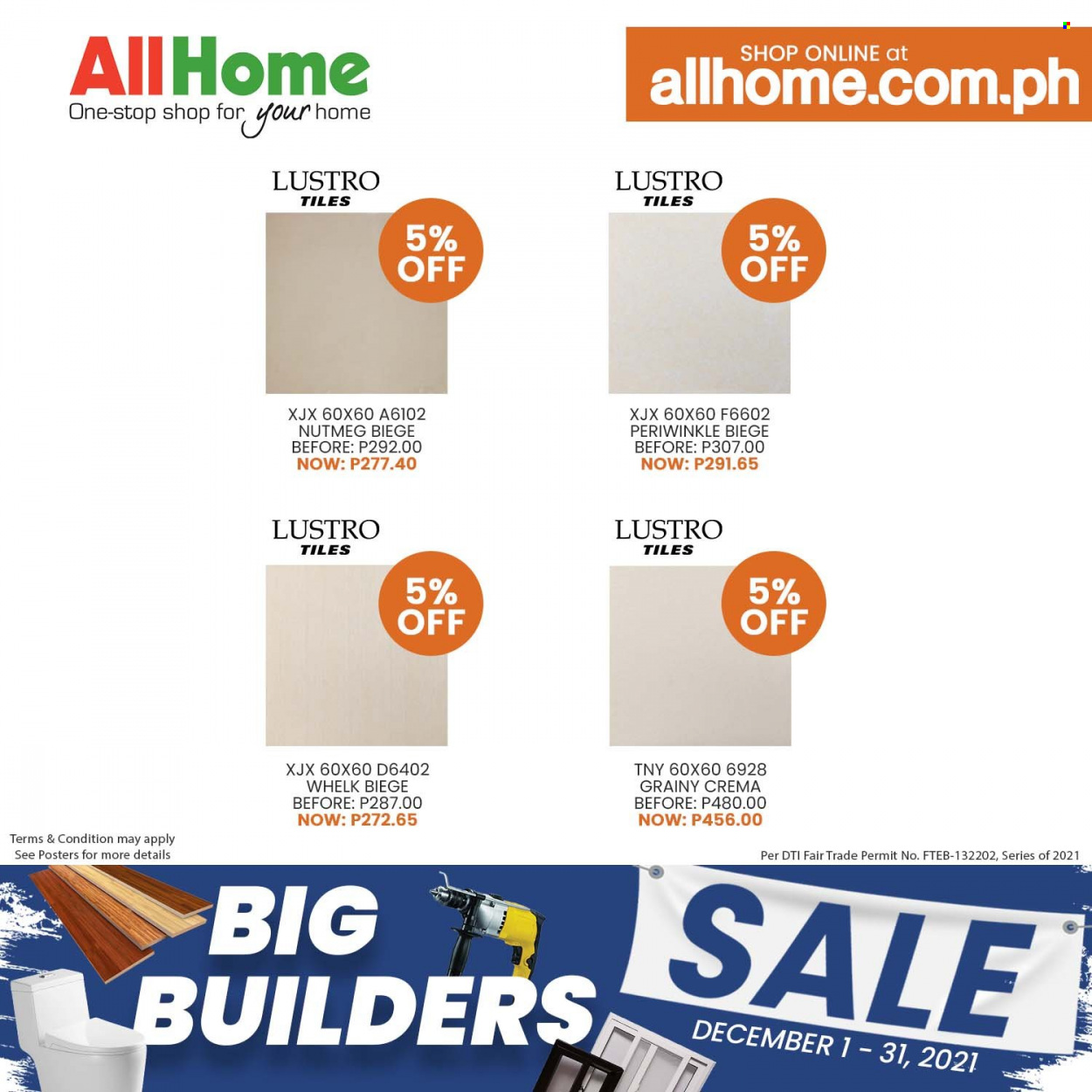 AllHome offer  - 1.12.2021 - 31.12.2021. Page 3.