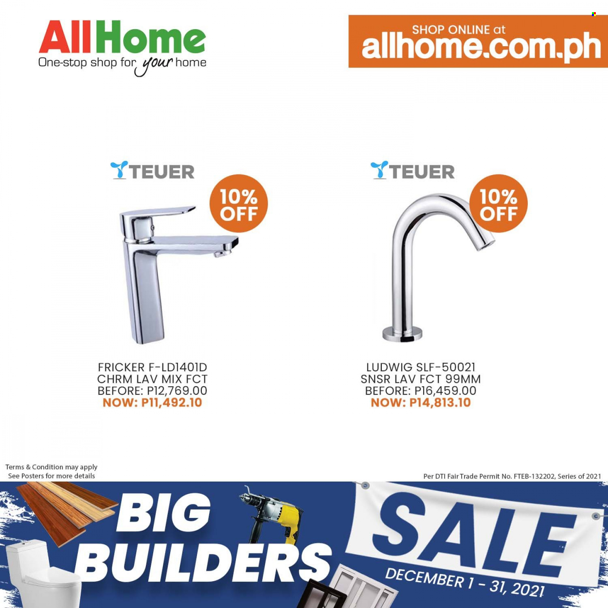 AllHome offer  - 1.12.2021 - 31.12.2021. Page 7.