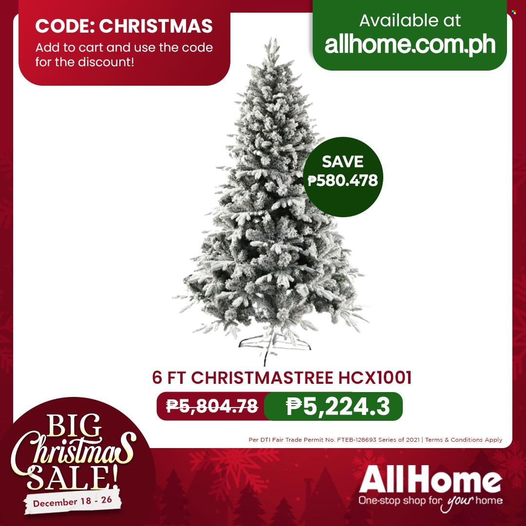 thumbnail - AllHome offer  - 18.12.2021 - 26.12.2021 - Sales products - cart. Page 5.