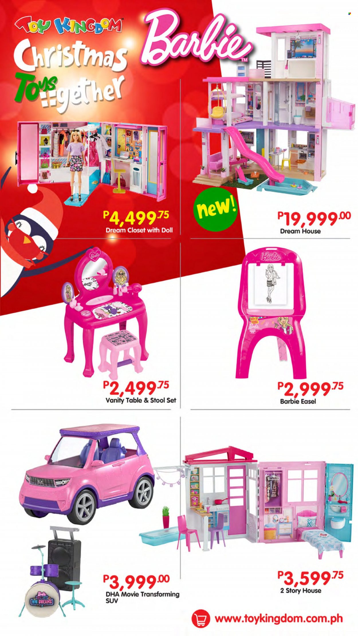 thumbnail - Toy Kingdom offer  - 12.11.2021 - 31.12.2021 - Sales products - Barbie, easel, stool, table, vanity. Page 3.