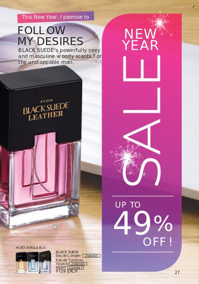 thumbnail - Avon offer  - 1.1.2022 - 31.1.2022 - Sales products - Avon. Page 27.