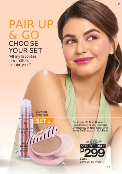thumbnail - Avon offer  - 1.1.2022 - 31.1.2022 - Sales products - face powder, powder foundation. Page 67.
