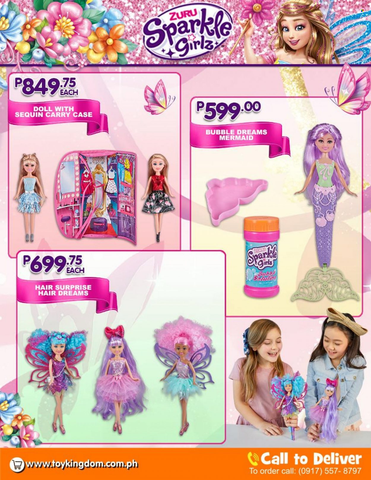 thumbnail - Toy Kingdom offer  - Sales products - doll, Zuru, Sparkle Girlz. Page 7.