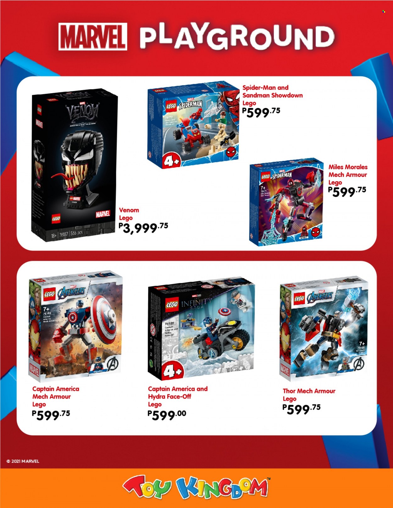 thumbnail - Toy Kingdom offer  - Sales products - Spiderman, LEGO. Page 2.