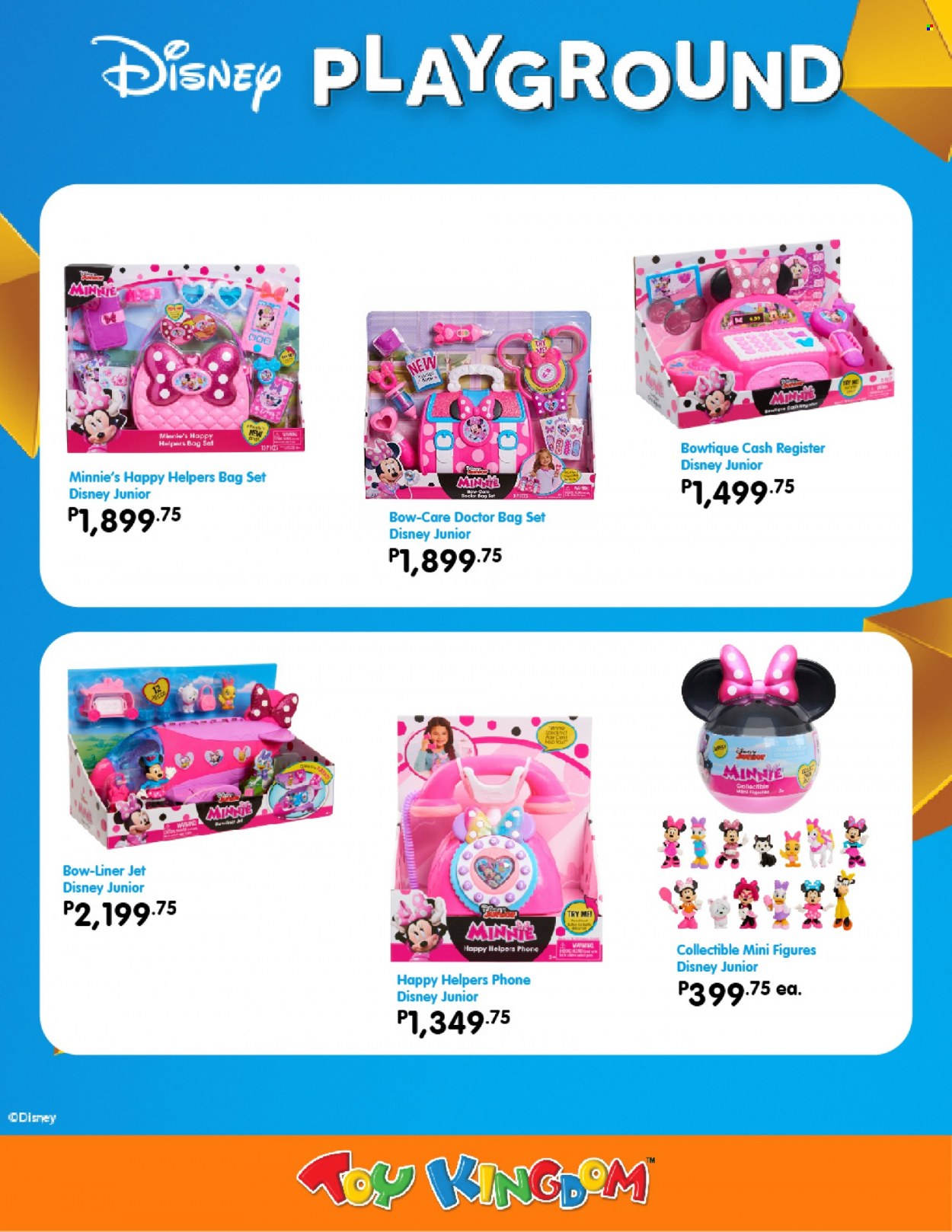 thumbnail - Toy Kingdom offer  - Sales products - Disney, bag, Minnie Mouse, phone, toys, minifigure. Page 2.