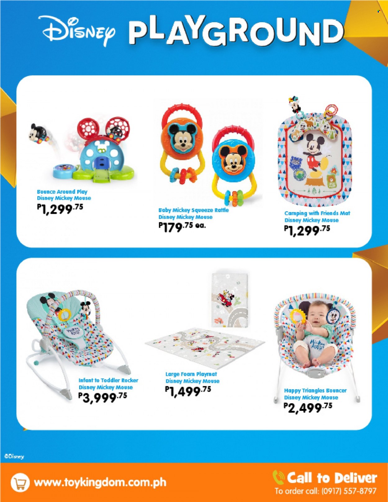 thumbnail - Toy Kingdom offer  - Sales products - Disney, Mickey Mouse, rattle. Page 7.