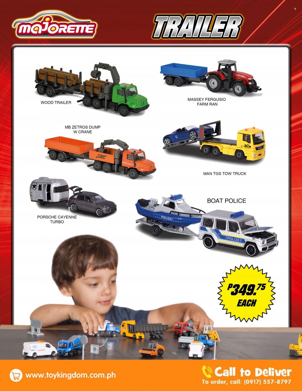 thumbnail - Toy Kingdom offer  - Sales products - trailer, boat. Page 13.