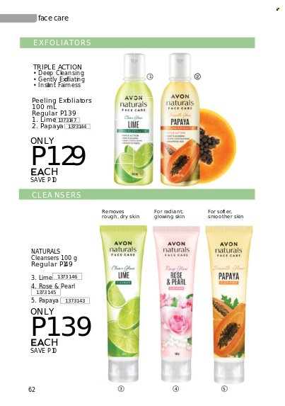 thumbnail - Avon offer  - 1.5.2022 - 31.5.2022 - Sales products - Ace, Avon. Page 62.