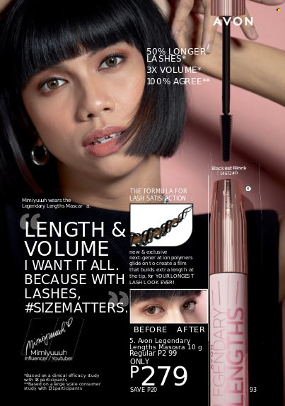 thumbnail - Avon offer  - 1.5.2022 - 31.5.2022 - Sales products - Avon, scale. Page 93.