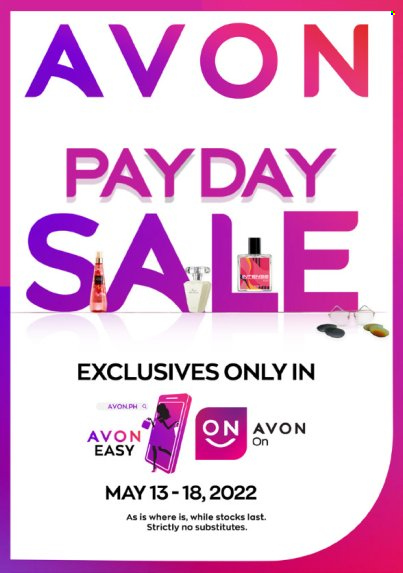 thumbnail - Avon offer  - 13.5.2022 - 18.5.2022 - Sales products - Avon. Page 1.