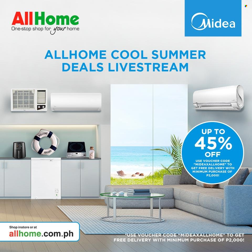 thumbnail - AllHome offer  - Sales products - Midea. Page 1.