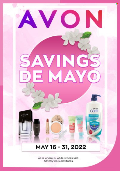 thumbnail - Avon offer  - 16.5.2022 - 31.5.2022 - Sales products - Avon. Page 1.