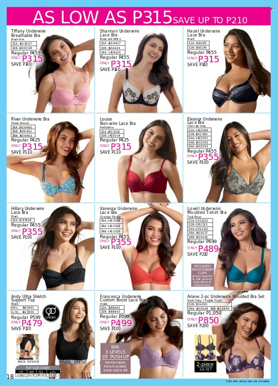 thumbnail - Avon offer  - 21.5.2022 - 31.5.2022 - Sales products - cup, t-shirt, bra. Page 2.