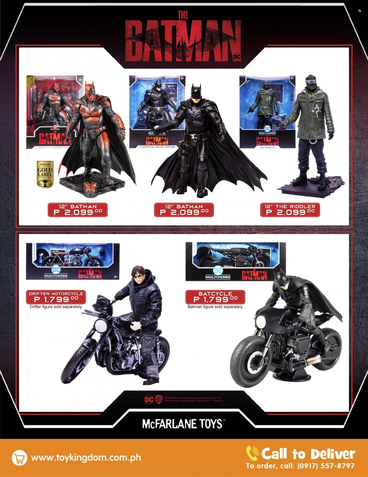 thumbnail - Toy Kingdom offer  - Sales products - Batman, toys, motorcycle. Page 3.