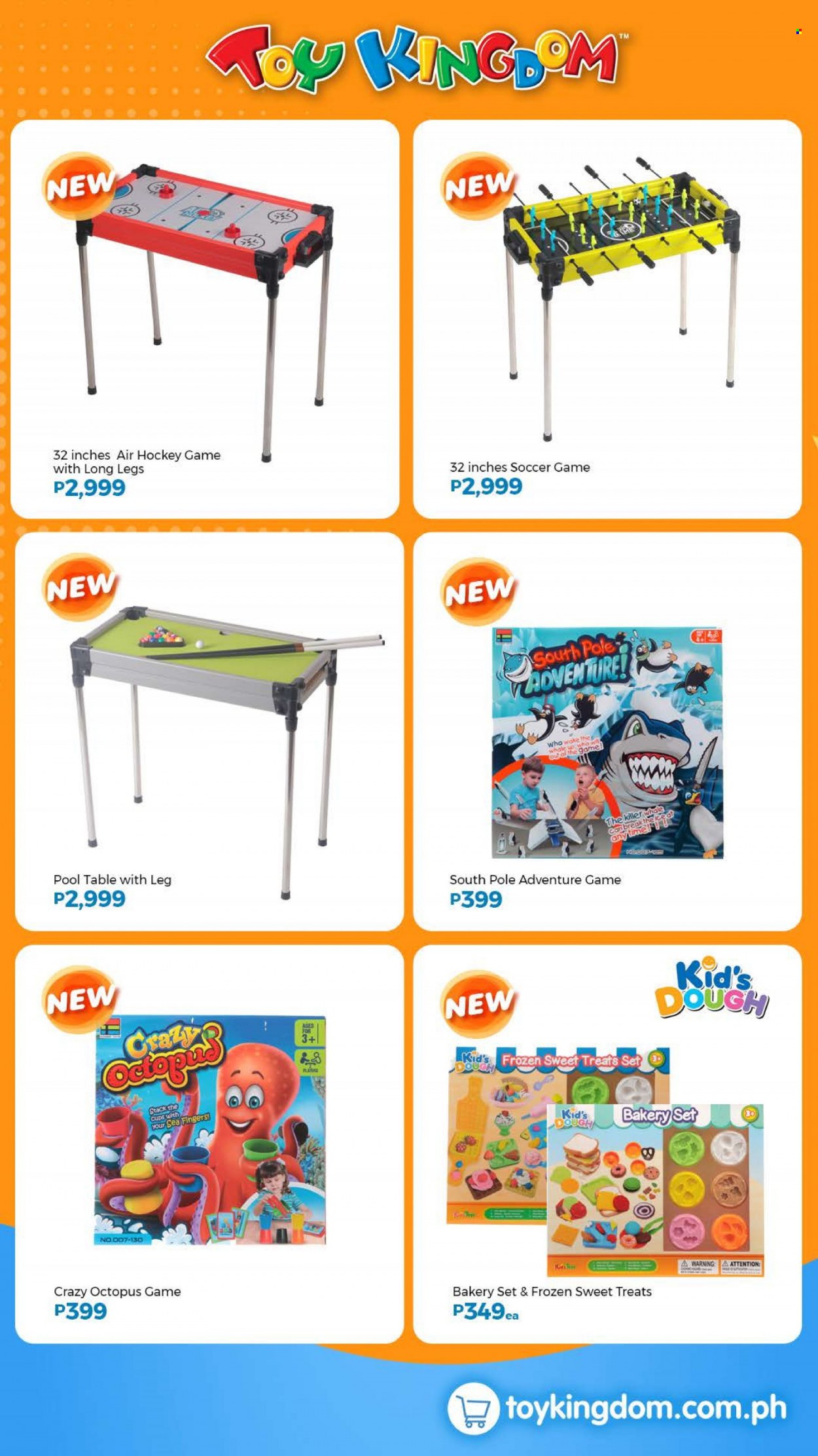 thumbnail - Toy Kingdom offer  - Sales products - cup, table, air hockey table, pool. Page 9.