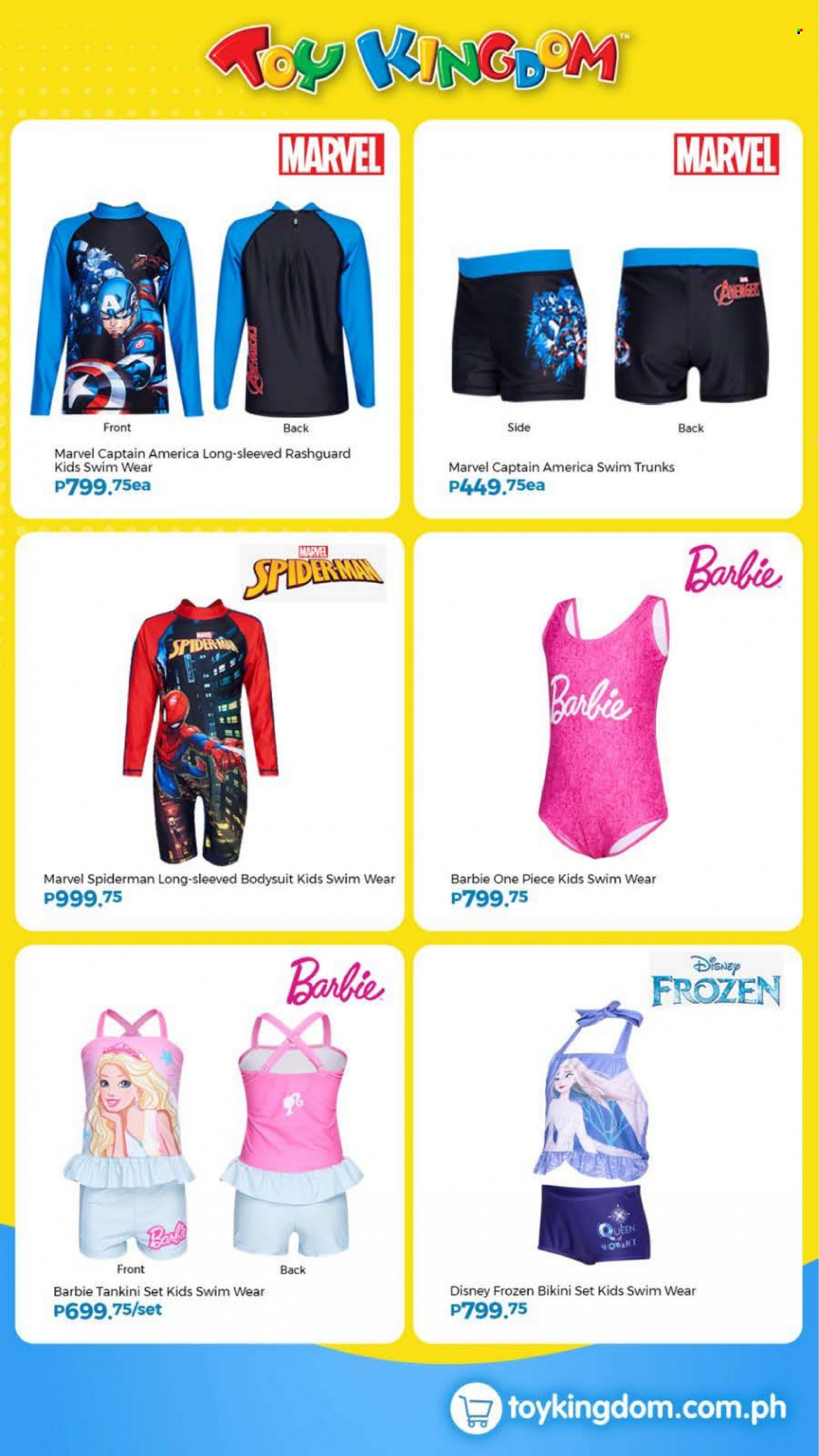 thumbnail - Toy Kingdom offer  - Sales products - Disney, Spiderman, Barbie. Page 7.